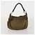 Borsa Boston PRADA Borsa a Mano Nylon 3 Set Khaki Blue Auth 191805 Cachi - vista 17