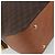 Céline Borsa CELINE Macadam Canvas PVC Pelle Marrone Oro Autentica 191819A D'oro - vista 11