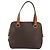 Céline Borsa CELINE Macadam Canvas PVC Pelle Marrone Oro Autentica 191819A D'oro - vista 2