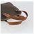 Céline Borsa CELINE Macadam Canvas PVC Pelle Marrone Oro Autentica 191819A D'oro - vista 7