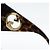 Occhiali da sole GUCCI in plastica nero e oro Auth bs36341 D'oro - vista 11