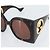 Occhiali da sole GUCCI in plastica nero e oro Auth bs36341 D'oro - vista 9