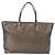 GUCCI GG implementation Tote Bag PVC Grau 211120 Auth am12189V Braun - Ansicht 3