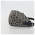 FENDI Zucchino Canvas Mamma Baguette Borsa a Spalla Navy Silver Auth ep15548A Argento Blu navy - vista 4