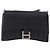 Borsa a tracolla BALENCIAGA Downtown in pelle nera argento 736471 Auth ar14127M Nero - vista 2