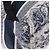Zaino Christian Dior Toile de Jouy Nylon Navy White Auth ka5416M - vista 15