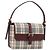 Borsa a mano BURBERRY Nova Check in tela Beige Gold Auth am12032V D'oro