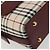 Borsa a mano BURBERRY Nova Check in tela Beige Gold Auth am12032V D'oro - vista 11