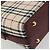 Borsa a mano BURBERRY Nova Check in tela Beige Gold Auth am12032V D'oro - vista 13