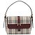 Borsa a mano BURBERRY Nova Check in tela Beige Gold Auth am12032V D'oro - vista 2