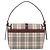 Borsa a mano BURBERRY Nova Check in tela Beige Gold Auth am12032V D'oro - vista 3