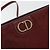 Borsa a Spalla Christian Dior Trotter Canvas Rosso Oro Auth 193068 D'oro - vista 15