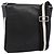 Borsa a Spalla BALLY in Pelle Nera Argento Auth 194051A Nero
