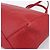 Céline CELINE Horizontal Cabas Tote Bag Leder Rot Goldfarben Authentisch ep15417 - Ansicht 12