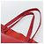 Céline CELINE Horizontal Cabas Tote Bag Leder Rot Goldfarben Authentisch ep15417 - Ansicht 8