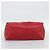 Céline CELINE Horizontal Cabas Tote Bag Leder Rot Goldfarben Authentisch ep15417 - Ansicht 9