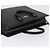 Borsa Business BURBERRY in pelle nera con dettagli argento Auth ep15311 Nero - vista 6