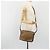 Borsa a tracolla FENDI Zucchino in PVC e pelle marrone Auth ep15338 - vista 28