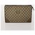Sac pochette et sac cabas GUCCI GG Supreme en PVC et cuir 2 ensembles Beige Or Auth 192415 - vue 10