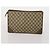 Sac pochette et sac cabas GUCCI GG Supreme en PVC et cuir 2 ensembles Beige Or Auth 192415 - vue 11