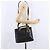 Bolsa Christian Dior Lady Dior Canage de couro 2way Preto Ouro Auth ep15594V Dourado - vista 25