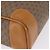 Borsa Tote GUCCI Micro GG Supreme PVC Beige Oro Auth 193519 D'oro - vista 10