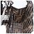 FENDI x FRGMT x POKMON Zucca Canvas Peek A Boo Dratini 8BN885 Auth ka5395SM Marrone Argento - vista 20