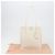 Borsa Tote Miu Miu in pelle bianco e argento Auth bs36295A - vista 12