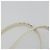 Borsa Tote Miu Miu in pelle bianco e argento Auth bs36295A - vista 8
