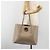 FENDI F's Tote Bag Leder Grau 8BH348 Auth 192696A Braun - Ansicht 24
