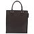 Céline CELINE C Macadam Handtasche aus Canvas und Leder Dunkelbraun Gold Auth 191840A - Ansicht 2