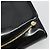 Borsa a Spalla con Catena BALLY in Pelle Vernice Nera e Oro Auth bs36285A Nero D'oro - vista 14