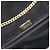 Borsa a Spalla con Catena BALLY in Pelle Vernice Nera e Oro Auth bs36285A Nero D'oro - vista 16