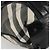 Borsa Tote BURBERRY Nova Check in nylon nero argento Auth ep15157 - vista 11