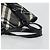 Borsa Tote BURBERRY Nova Check in nylon nero argento Auth ep15157 - vista 7