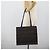 Edge Céline CELINE Macadam Canvas Tote Bag PVC Leder Schwarz Gold Auth 193112 Golden - vista 22