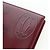 CARTIER Happy Birthday Note Cover Lackleder Bordeaux Gold Authentisch am12165V Golden - Ansicht 14
