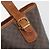 Edge Céline Borsa Tote CELINE Macadam Canvas PVC Pelle Marrone Oro Auth 194037 D'oro - vista 14