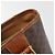 Edge Céline Borsa Tote CELINE Macadam Canvas PVC Pelle Marrone Oro Auth 194037 D'oro - vista 15