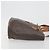 Edge Céline Borsa Tote CELINE Macadam Canvas PVC Pelle Marrone Oro Auth 194037 D'oro - vista 4