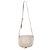 Chloé Chloè Marcie Borsa Saddle in Pelle Beige - vista 2