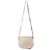 Chloé Chloè Marcie Borsa Saddle in Pelle Beige - vista 4