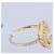 Autre Marque Unsignierter 18k GELBGOLD-RING mit Diamanten Weiß - Ansicht 8