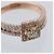 Autre Marque Unsignierter 18k ROSA GOLD Ring mit Diamanten, Größe 52 EU Weiß - Ansicht 2