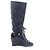 Chanel Wildleder x Lack Stiefel Lang Schwarz x Navy G27002, Größe 37 EU Marineblau - Ansicht 3