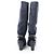 Chanel Wildleder x Lack Stiefel Lang Schwarz x Navy G27002, Größe 37 EU Marineblau - Ansicht 9