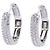 Autre Marque Orecchini in Diamante Non Signé / Unsigned K18WG 4.4g 1.0 ct Bianco