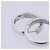 Autre Marque Orecchini in Diamante Non Signé / Unsigned K18WG 4.4g 1.0 ct Bianco - vista 10
