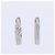 Autre Marque Orecchini in Diamante Non Signé / Unsigned K18WG 4.4g 1.0 ct Bianco - vista 3