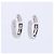 Autre Marque Orecchini in Diamante Non Signé / Unsigned K18WG 4.4g 1.0 ct Bianco - vista 5